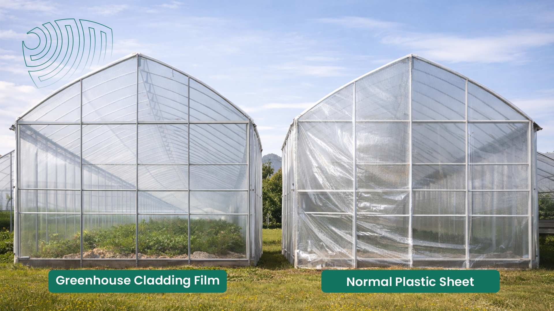 Greenhouse Cladding Film vs Normal Plastic Sheet – What’s the Difference?